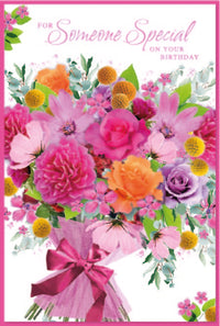 6pk Cards C75 Birthday Someone Special - Tiger Feet Ireland