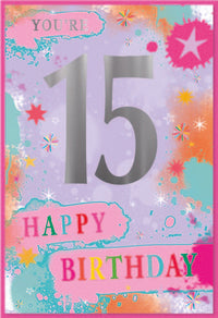 6pk Cards C50 15th Birthday - Tiger Feet Ireland
