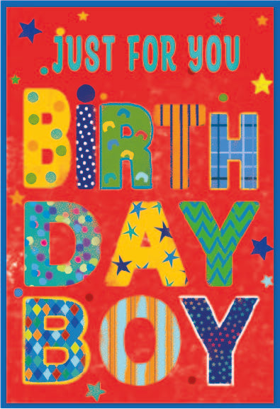 6pk Cards C50 Birthday - Tiger Feet Ireland
