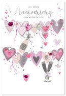 6pk Cards C50 Your Anniversary - Tiger Feet Ireland