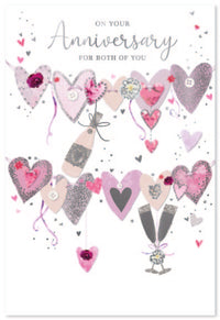6pk Cards C50 Your Anniversary - Tiger Feet Ireland