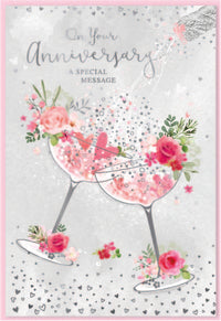 6pk Cards C50 Your Anniversary - Tiger Feet Ireland