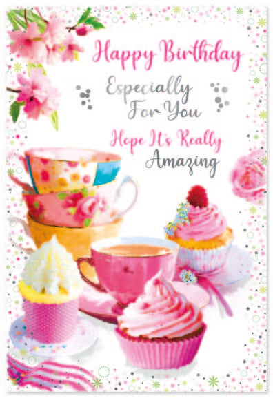 6pk Cards C50 Birthday - Tiger Feet Ireland