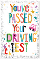 6pk Cards C50 Driving Test Pass - Tiger Feet Ireland