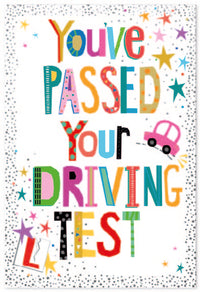 6pk Cards C50 Driving Test Pass - Tiger Feet Ireland