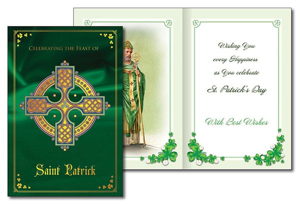 6pk Cards C25 Saint Patrick's Day - Tiger Feet Ireland