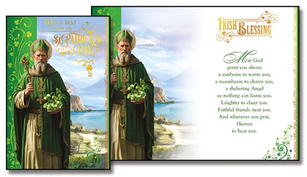 6pk Card C25 Saint Patrick'S Day - Tiger Feet Ireland