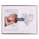 Silver Heart Frame 4inx6in Baby - Tiger Feet Ireland