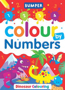 Bumper Colour By Numbers Dinosaurs - Tiger Feet Ireland