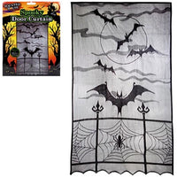Halloween Bats Door Curtain 102x213cm - Tiger Feet Ireland