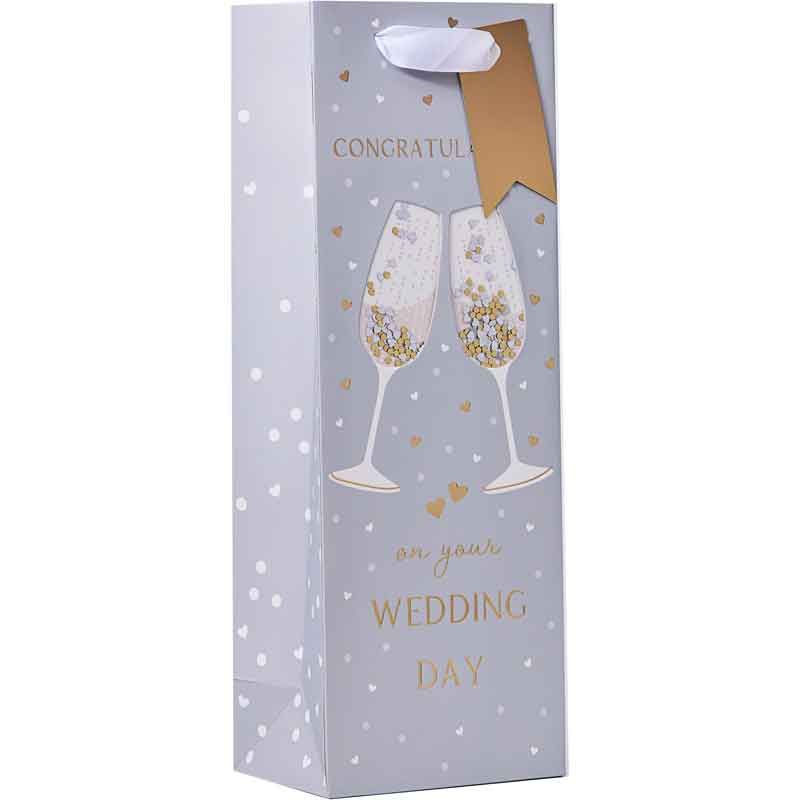 Partisan 6 Pack Gift Bag Champagne Confetti Bottle - Tiger Feet Ireland
