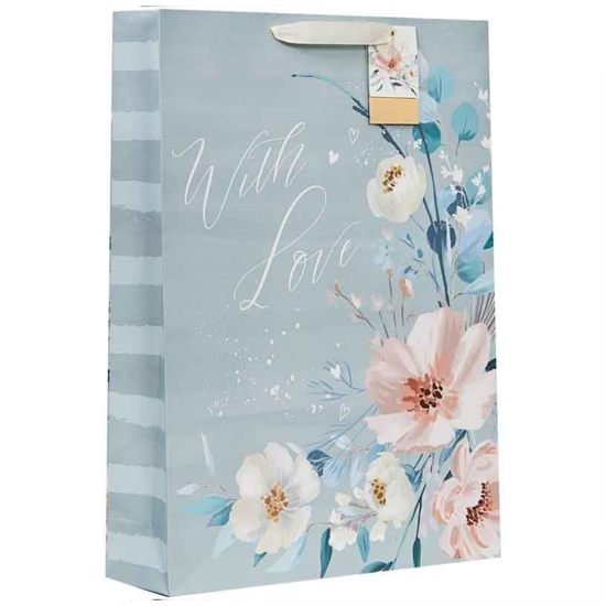 6pk Giftbags With Love Xl