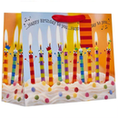 Partisan 6 Pack Gift Bag Happy Birthday L Shopper - Tiger Feet Ireland