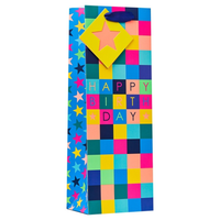 Partisan 6 Pack Gift Bag Checkerboard Bottle - Tiger Feet Ireland