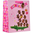 Partisan 6 Pack Gift Bag Capy Birthday Large - Tiger Feet Ireland