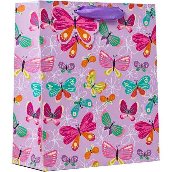 6pk Giftbags Butterfly Medium