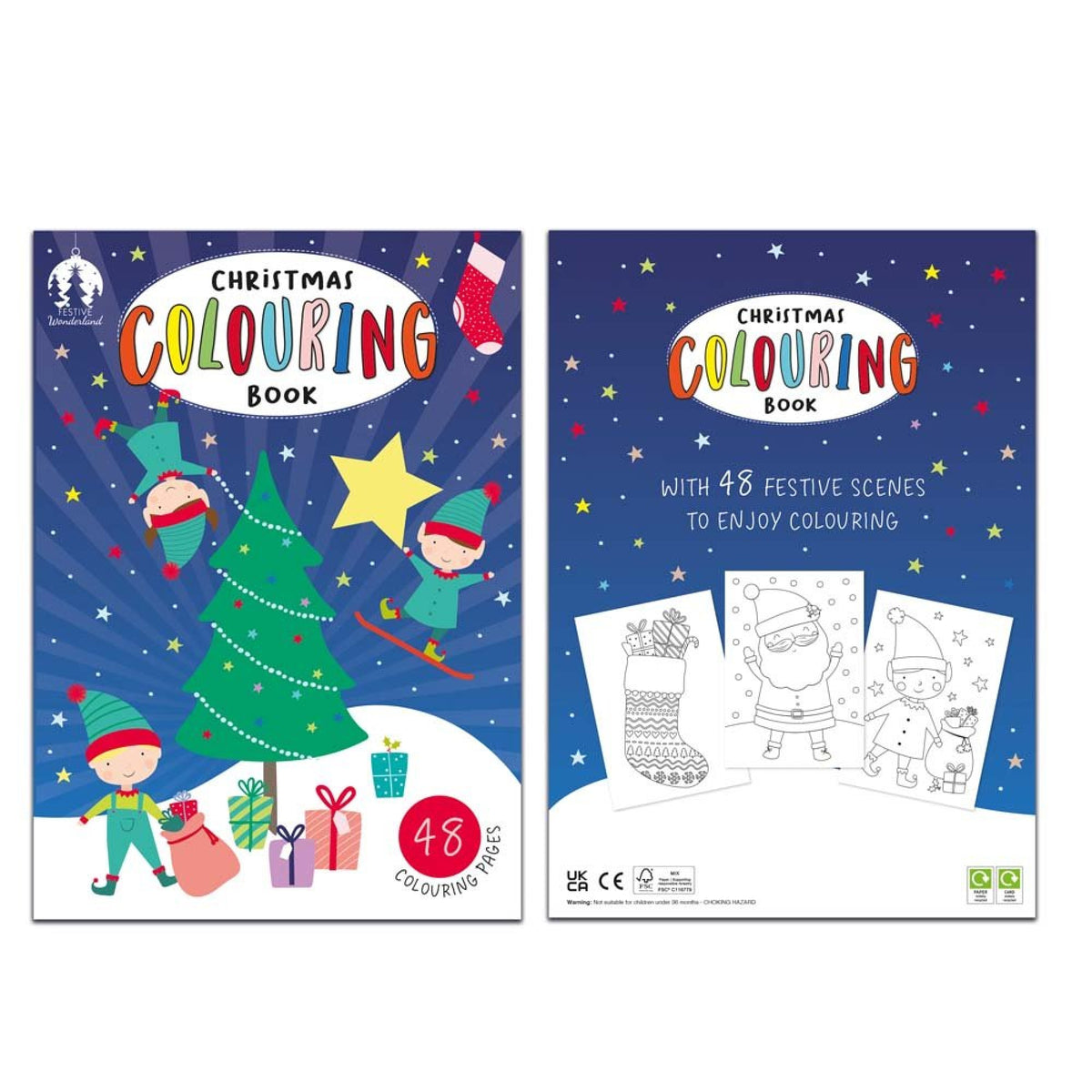 Tallon 3 Pack Activity Book Christmas 6pk