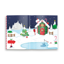 Eurowrap Sticker Activity Book Christmas 12pk