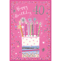 6pk ED C50 40th Birthday Trad Female - Tiger Feet Ireland