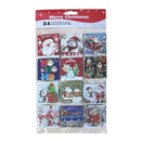 24pcs Gift Tags 3D Christmas Cute 12pk - Tiger Feet Ireland
