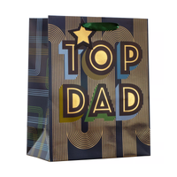 6pk Giftbag Top Dad Large - Tiger Feet Ireland