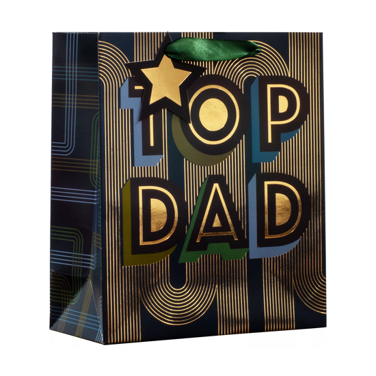 Partisan 6 Pack Gift Bag Top Dad Medium
