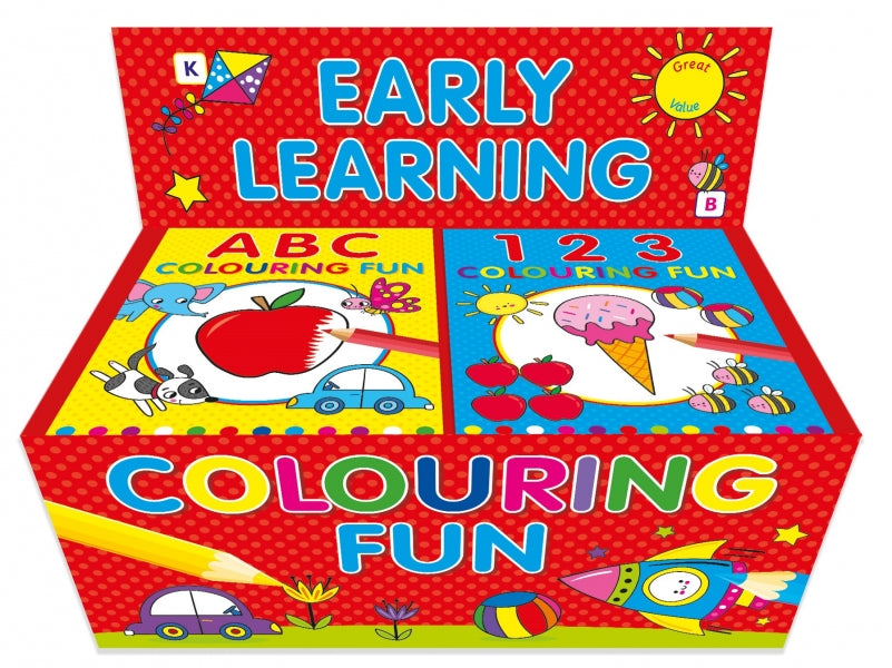 Colouring Book Early Learning - Tiger Feet Ireland