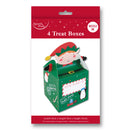 4Pk Xmas Elf Treat Box 12pk