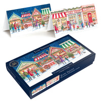 15 Slim Xmas Market Cards Xmas - Tiger Feet Ireland