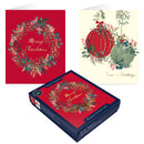 15 Luxury Foliage Wreath Cards Xmas - Tiger Feet Ireland