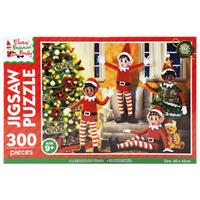 300Pc 60X45Cm Jumbo Puzzle Colour Box Elf