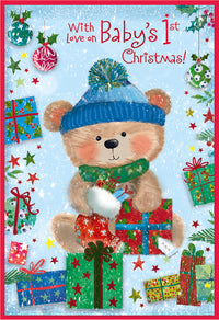 Simon Elvin 6pk Cards C50 Christmas Baby's 1st  - Tiger Feet Ireland
