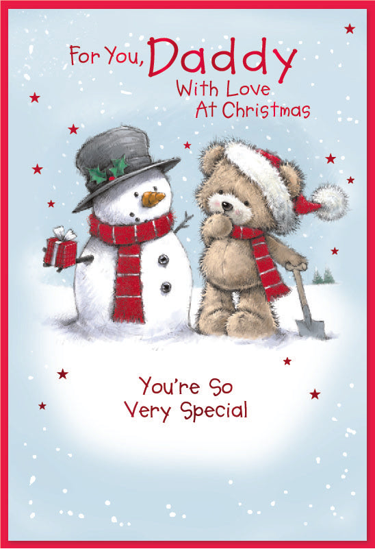 Simon Elvin 6pk Cards C50 Christmas Daddy - Tiger Feet Ireland