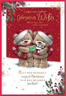 Simon Elvin 6pk Cards C50 Christmas Wife - Tiger Feet Ireland