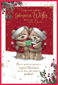 Simon Elvin 6pk Cards C50 Christmas Wife - Tiger Feet Ireland