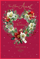 Simon Elvin 6pk Cards C50 Christmas Aunt - Tiger Feet Ireland