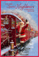 Simon Elvin 6pk Cards C50 Christmas Neighbours - Tiger Feet Ireland