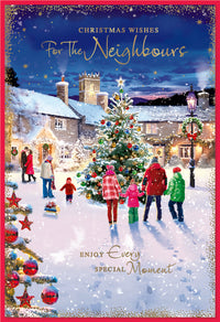 Simon Elvin 6pk Cards C50 Christmas Neighbours - Tiger Feet Ireland