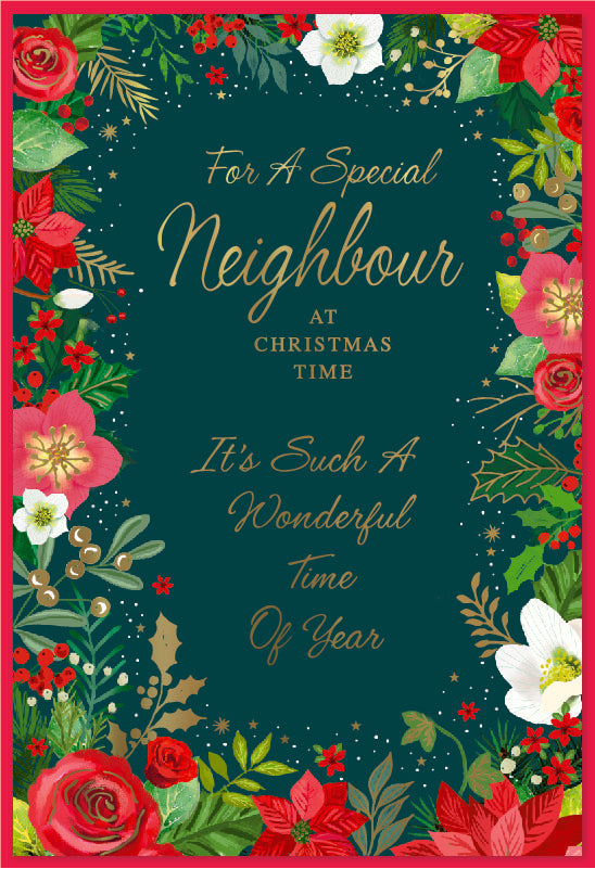 Simon Elvin 6pk Cards C50 Christmas Neighbour - Tiger Feet Ireland