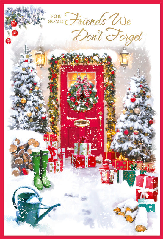 Simon Elvin 6pk Cards C50 Christmas Friend - Tiger Feet Ireland