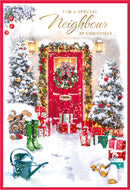 Simon Elvin 6pk Cards C50 Christmas Neighbour - Tiger Feet Ireland