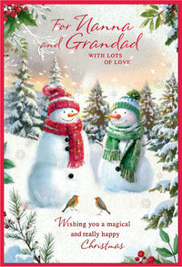 Simon Elvin 6pk C50 Christmas Nanna & Grandad - Tiger Feet Ireland