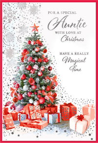 Simon Elvin 6pk Cards C50 Christmas Auntie - Tiger Feet Ireland