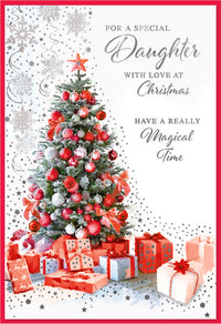 Simon Elvin 6pk Cards C50 Christmas Daughter - Tiger Feet Ireland