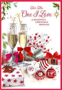 Simon Elvin 6pk Cards C50 Christmas One I Love - Tiger Feet Ireland