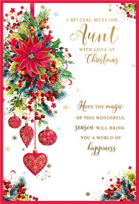 Simon Elvin 6pk Cards C50 Christmas Aunt - Tiger Feet Ireland