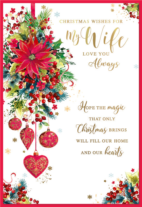 Simon Elvin 6pk Cards C50 Christmas Wife - Tiger Feet Ireland