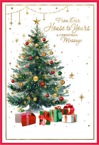 Simon Elvin 6pk Cards C50 Christmas House To House - Tiger Feet Ireland