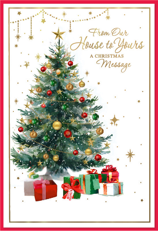 Simon Elvin 6pk Cards C50 Christmas House To House - Tiger Feet Ireland