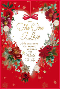 Simon Elvin 6pk Cards C50 Christmas One I Love - Tiger Feet Ireland